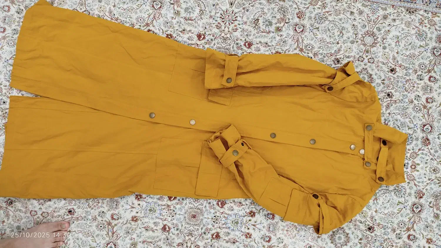 بارونی بلند زنانه برند byblos|لباس|کرج, عظیمیه|دیوار