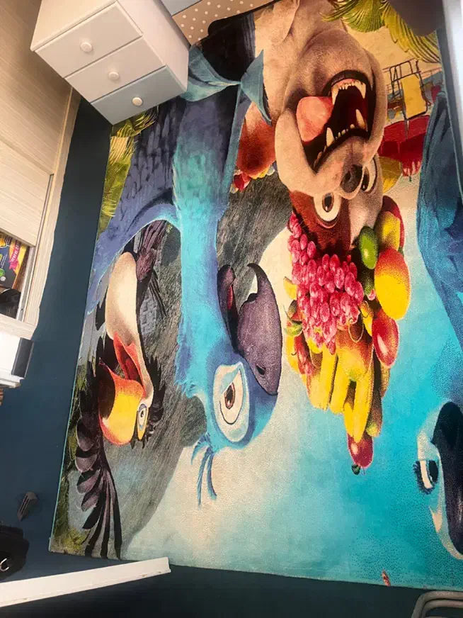 فرش بچگانه|فرش|کرج, اصفهانی‌ها|دیوار