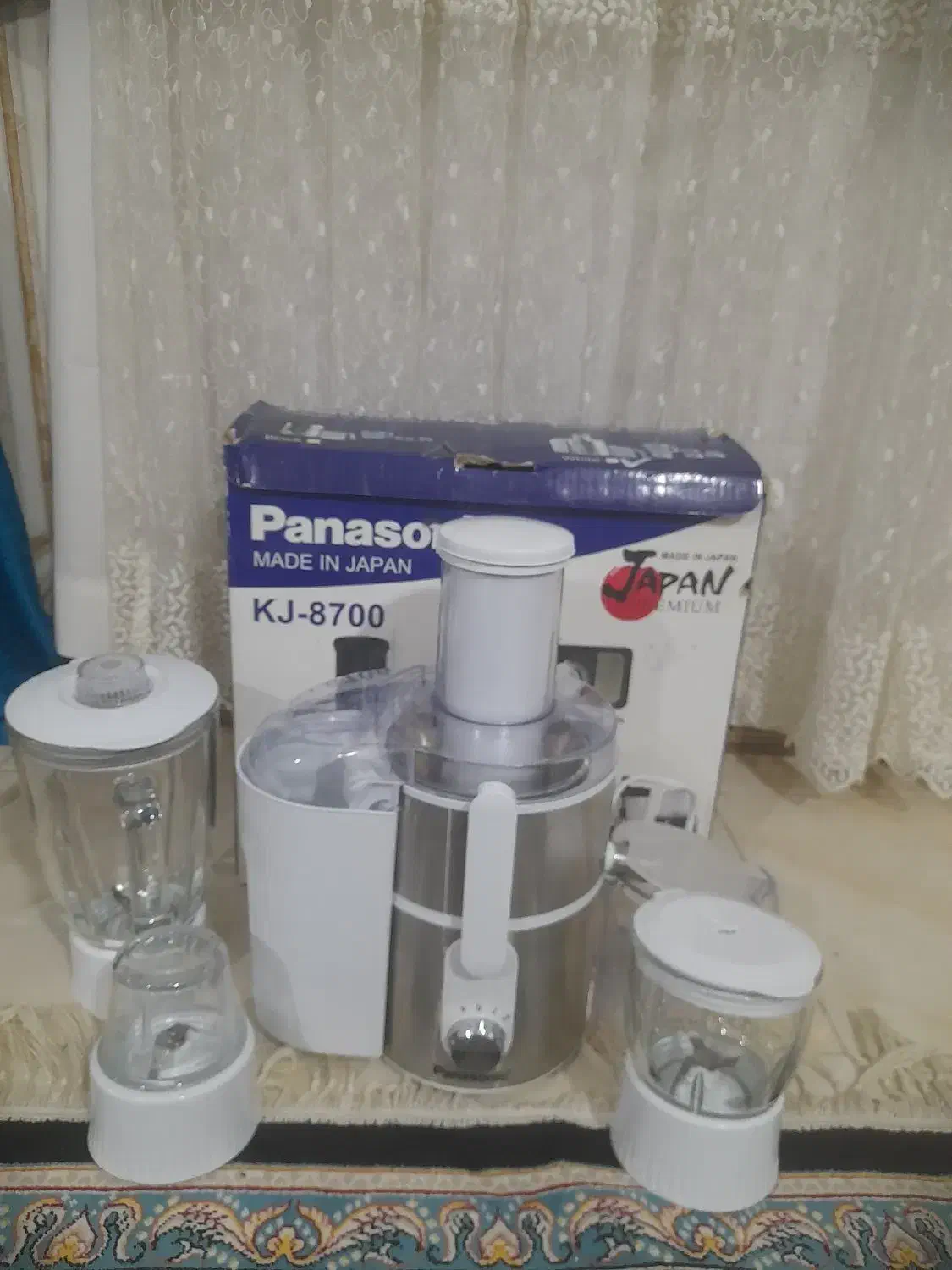 ابمیوه گیر ۴ کاره پاناسونیک|آبمیوهگیر و آبمرکباتگیر|اسفراین, |دیوار