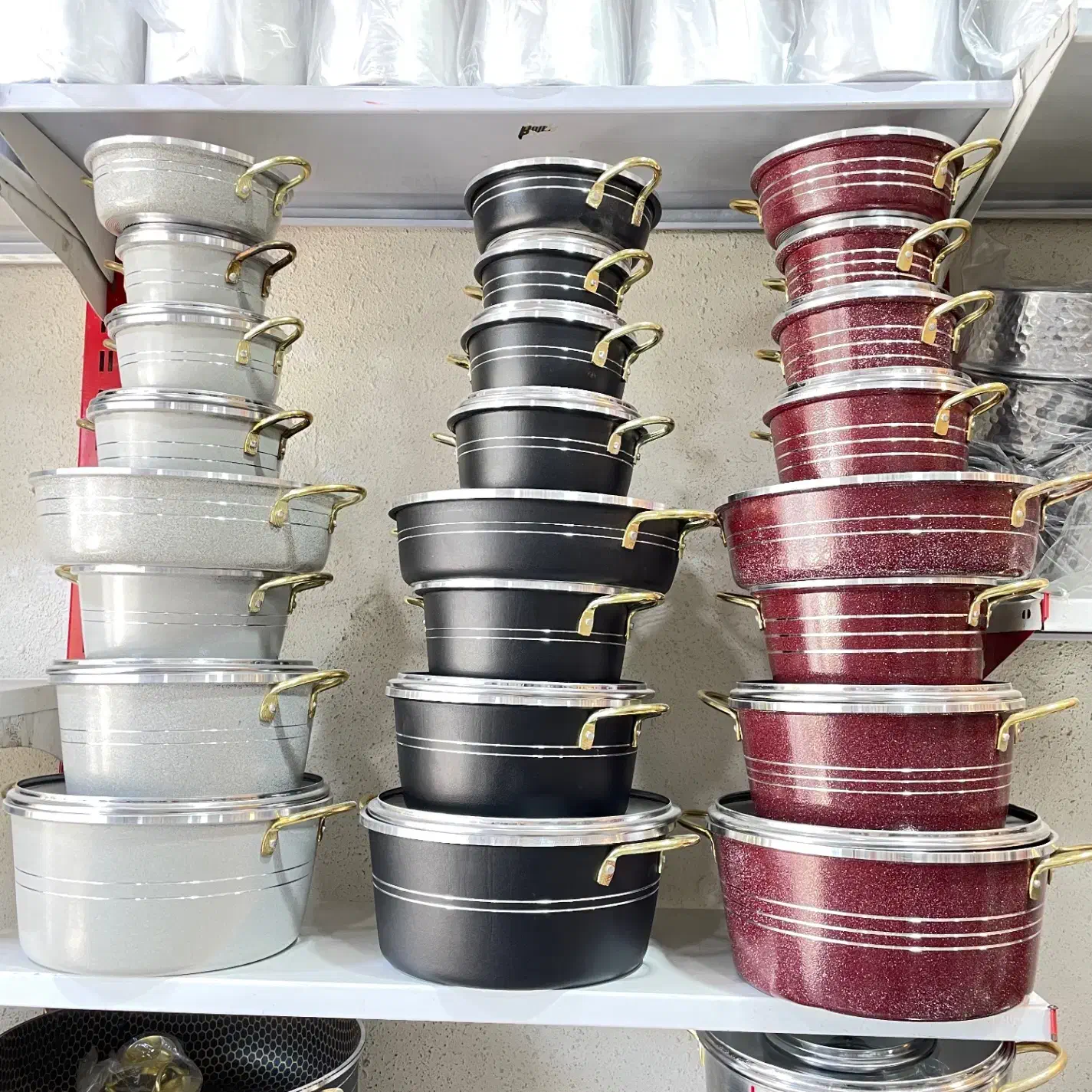 پخش انواع قابلمه گرانیت سرامیک چدن عمده و تک|ظروف پختوپز|مشهد, مصلی (کارمندان اول)|دیوار