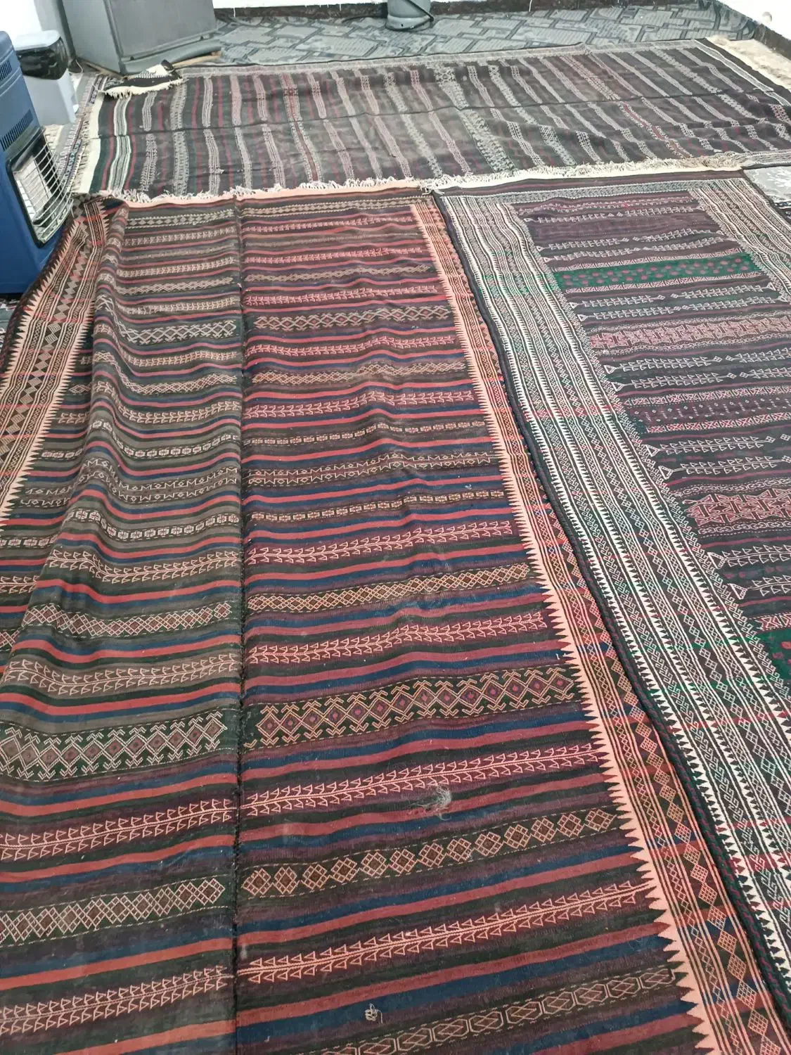 قالی دستباف|فرش|زاهدان, |دیوار