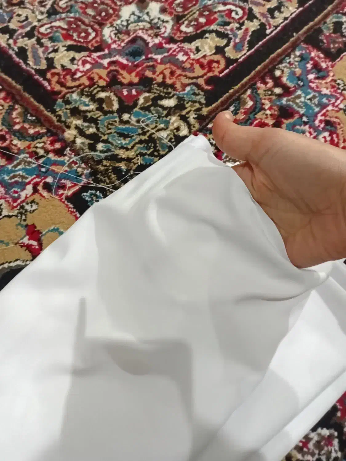 پارچه سفید خالص|لباس|اردکان, |دیوار