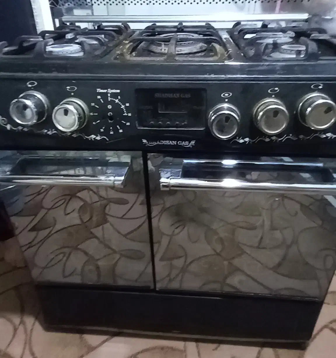 اجاق گازطرح فر|اجاق گاز و لوازم برقی پخت‌وپز|شاهین‌شهر, طالقانی|دیوار