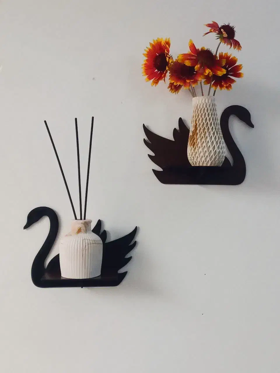 شلف / قفسه طرح قو|کتابخانه، شلف، قفسههای دیواری|قم, پردیسان|دیوار