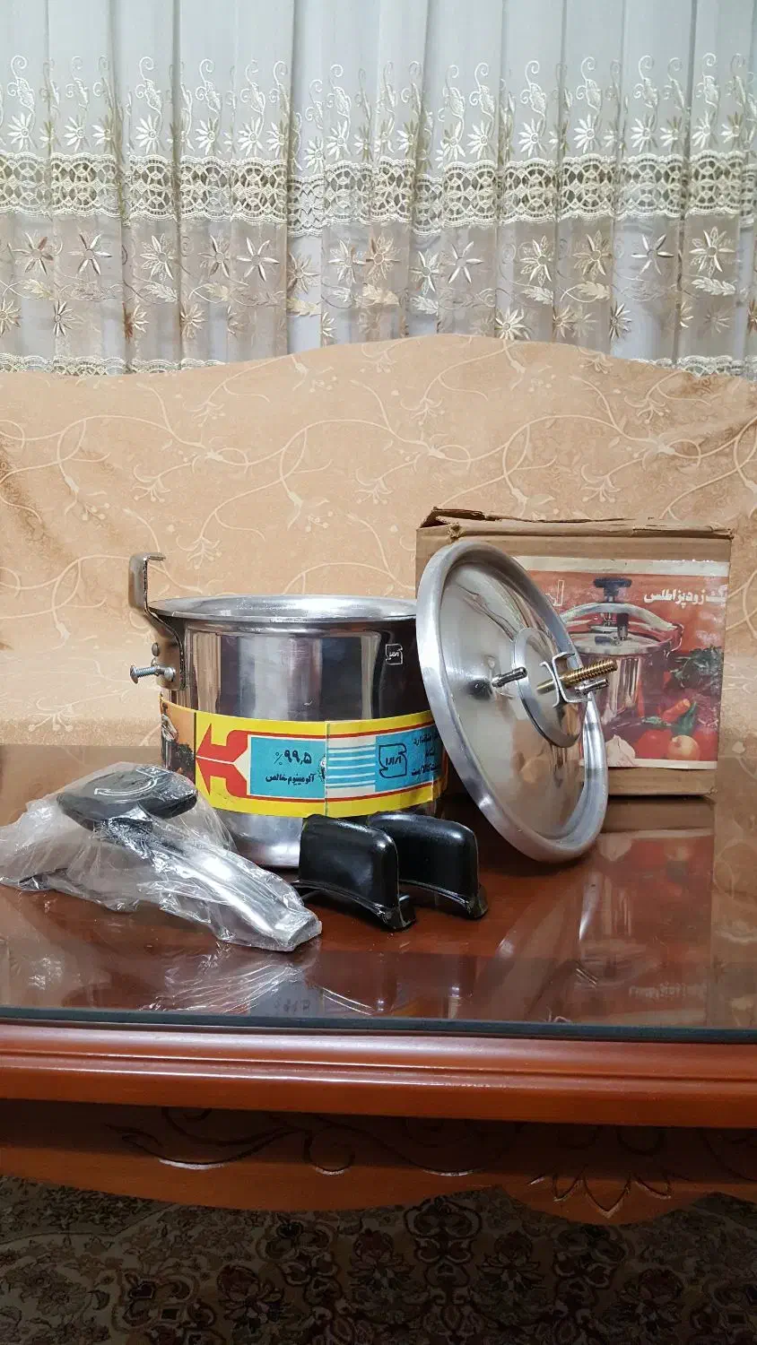 زودپز مارک اطلس 6 لیتری  ماهیتابه سایز 36|ظروف پخت‌وپز|تهران, طیب|دیوار