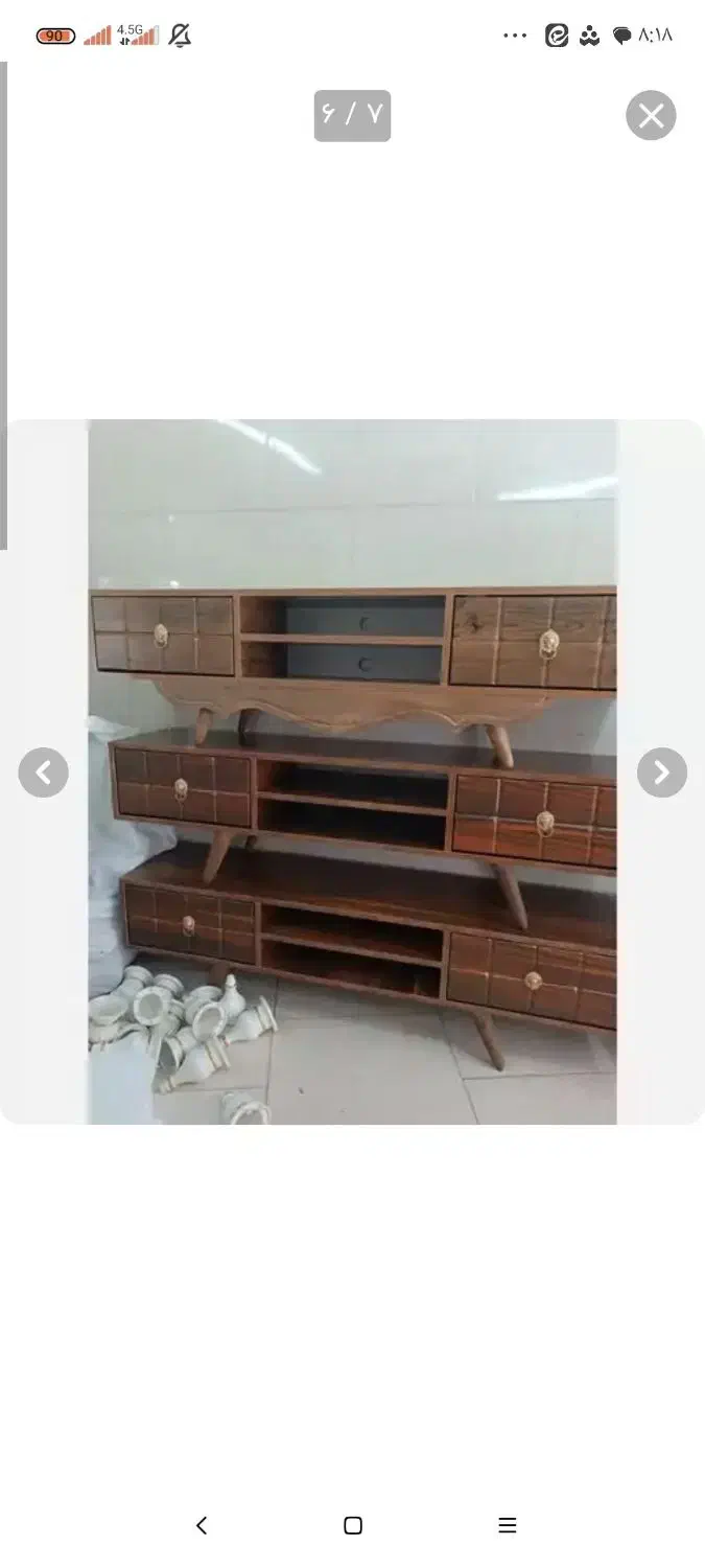 میز تلویزیون خطی ، کمد جالباسی و جا رختخوابی|میز تلویزیون|قروه, |دیوار