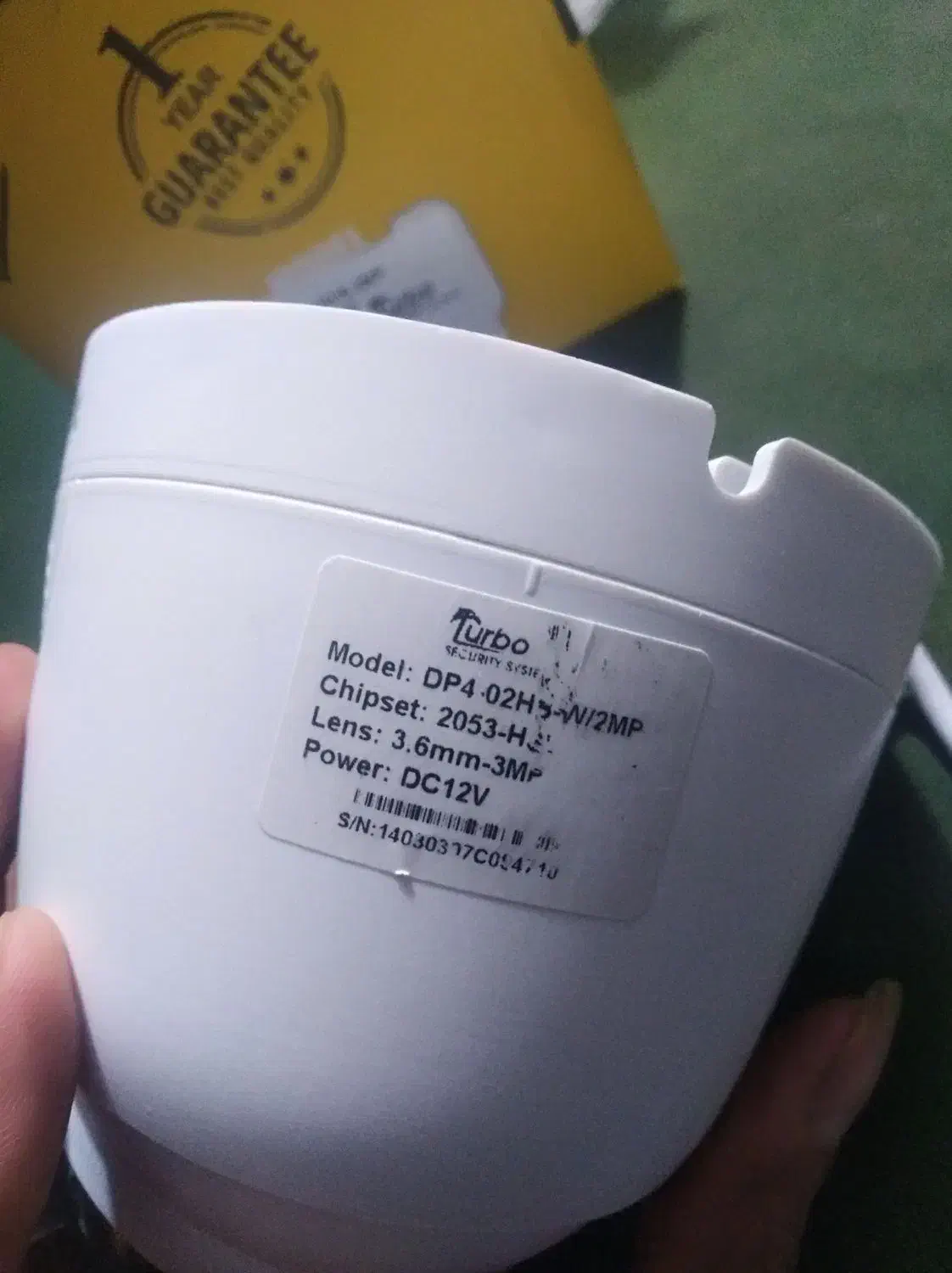 ۴ عدد دوربین مداربسته دام به همراه دستگاه ۴ کانال|دوربین مداربسته|صدرا-فارس, فاز ۱|دیوار