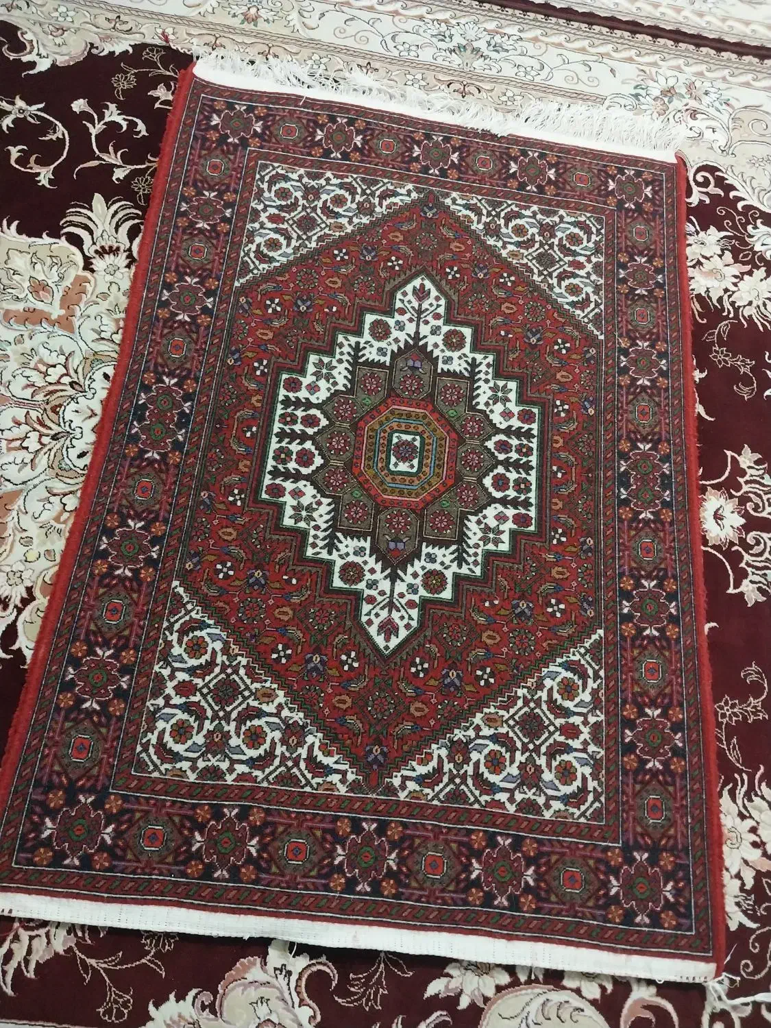 فرش‌دست‌بافت‌|فرش|ماهنشان, |دیوار