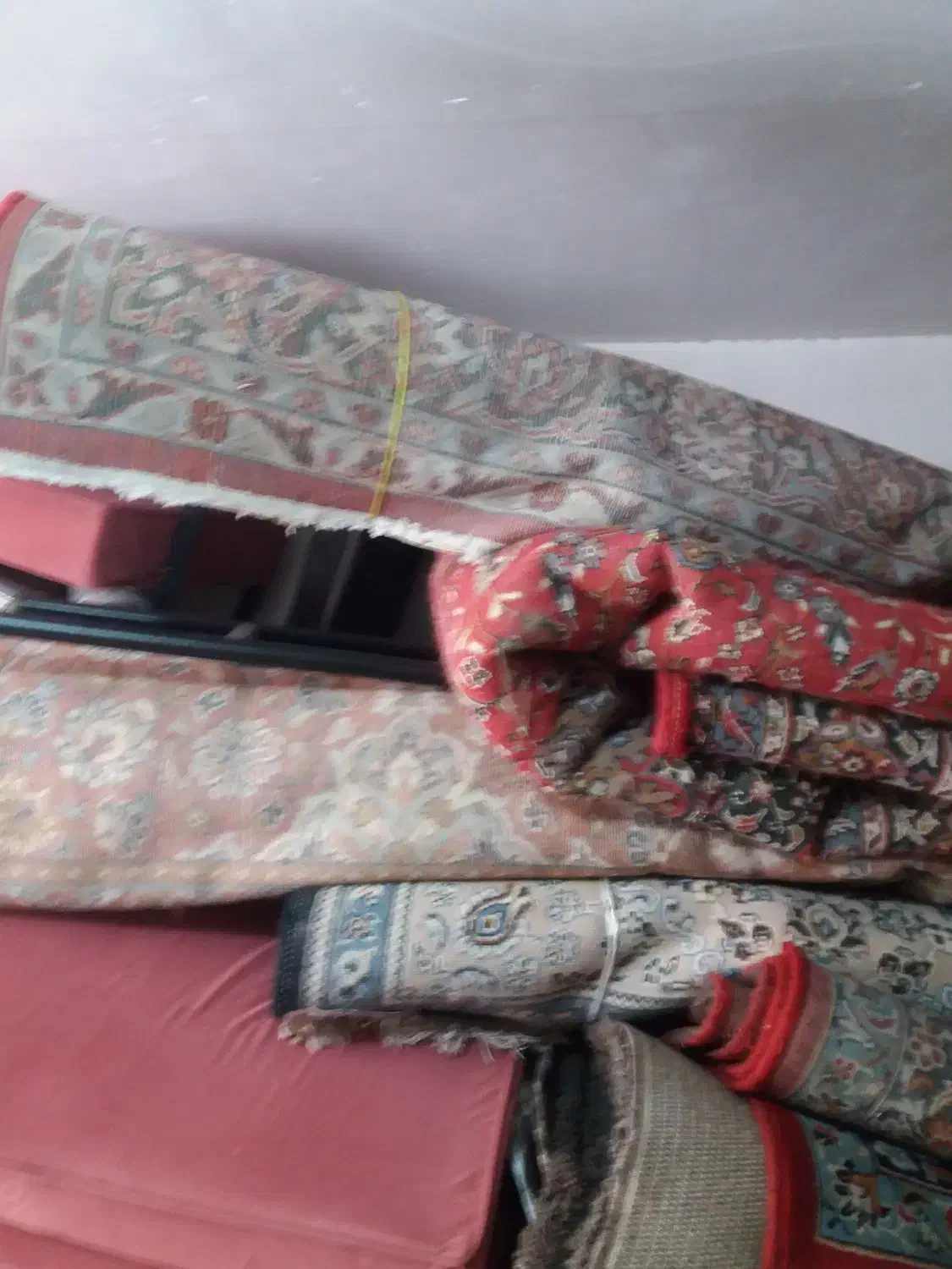 ۴ عدد فرش  ۶ متری ۵۰۰ شانه تمیز تمیز نونو|فرش|تهران, خانی آباد نو شمالی|دیوار