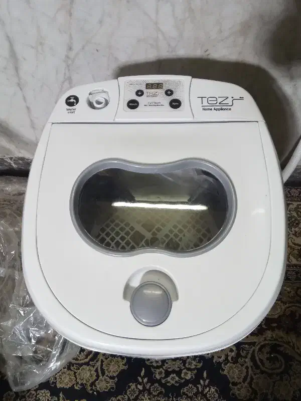 مینی وش اتومات دیجیتال۵کیلویی|ماشین لباسشویی و خشککن لباس|ایرانشهر, |دیوار