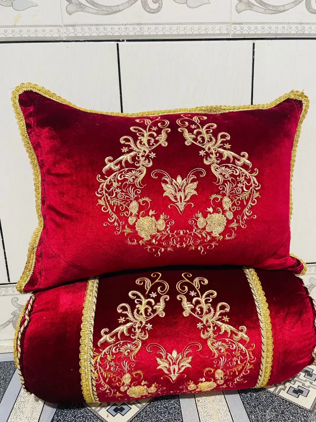 ۱۲عذذ بالشت و پشتی نو نو تازه دوخته شدن فقط هشت|پشتی|یاسوج, |دیوار