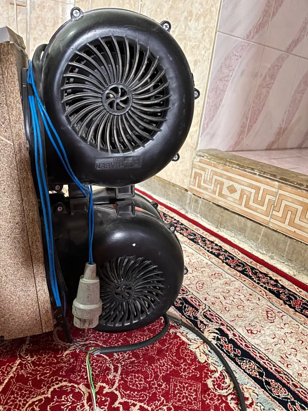 فن حلزونی دوتایی|قطعات و لوازم جانبی رایانه|اهواز, شریعتی جنوبی|دیوار