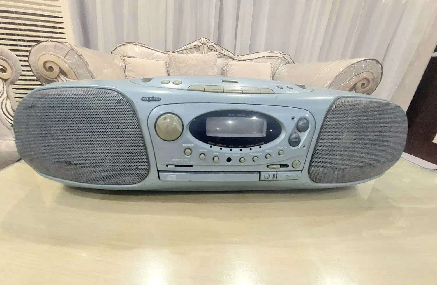 ظبط فلش خور و بلوتوث دار sanyo ژاپن|سیستم صوتی خانگی|اهواز, پادادشهر|دیوار