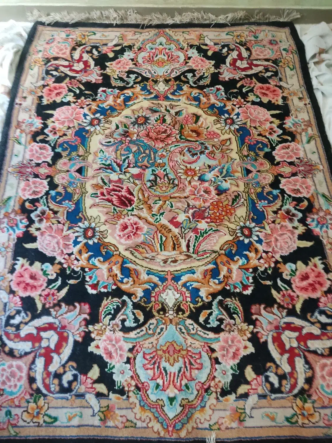 قالیچه دستبافت تبریز سالاری|فرش|تهران, توحید|دیوار