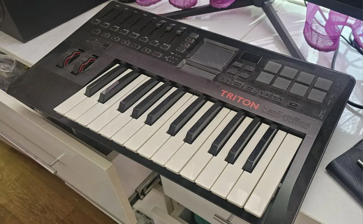 korg triton taktile 25 کرگ سینتی سایزر|پیانو، کیبورد، آکاردئون|تهران, ترمینال غرب|دیوار