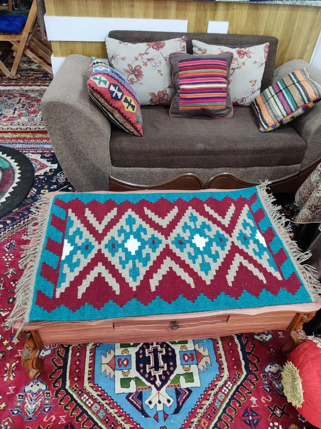 گلیم های بافت اعلا ۶۰در۱۰۰تکی ۱۲۰۰|گلیم، جاجیم، گبه|یاسوج, |دیوار