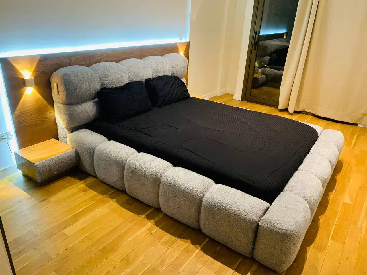 تختخواب مدل تاج دوقلو|تخت و سرویس خواب|تهران, ستارخان|دیوار