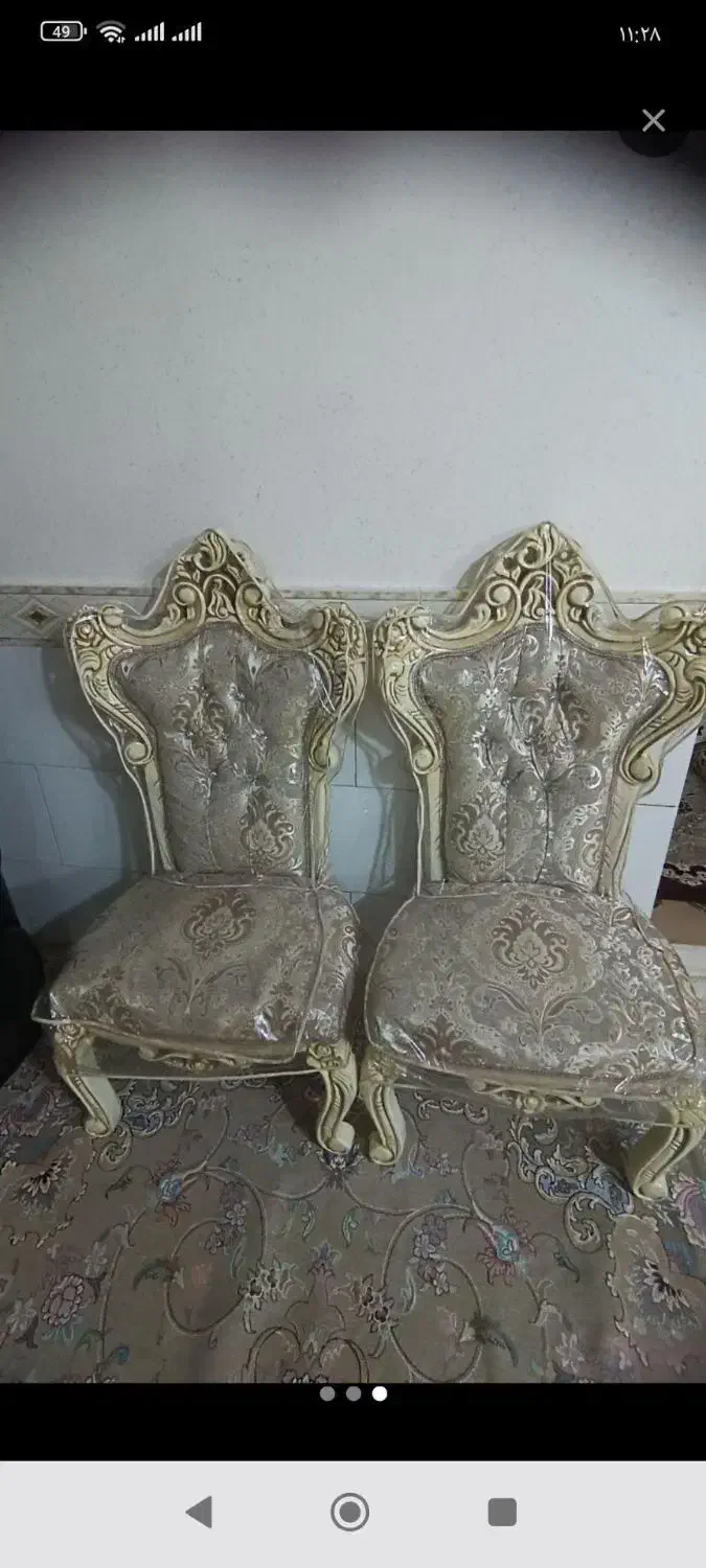 مبل 8نفره نو نو شیک ترو تمیز همراه با جلو مبلی|مبلمان خانگی و میز عسلی|ابهر, |دیوار