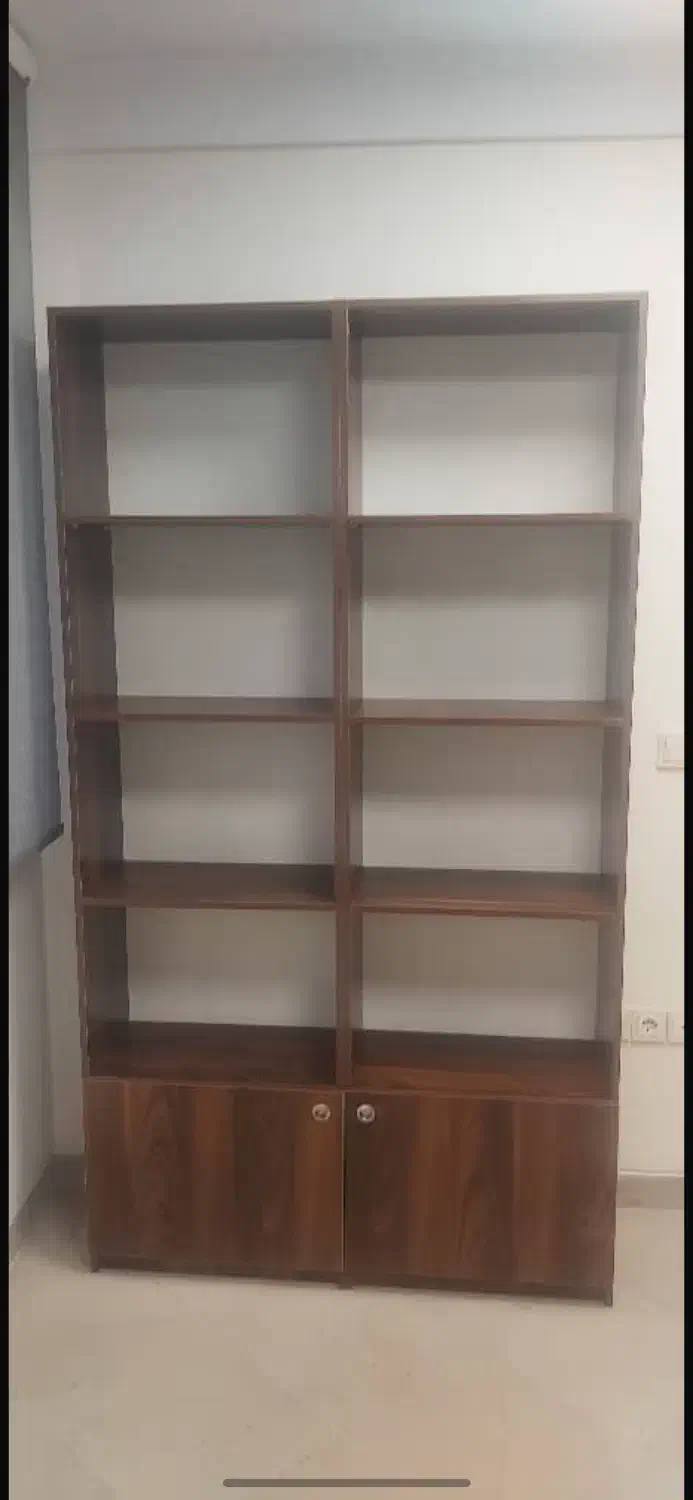 کتابخانه|کتابخانه، شلف، قفسه‌های دیواری|تهران, قلهک|دیوار