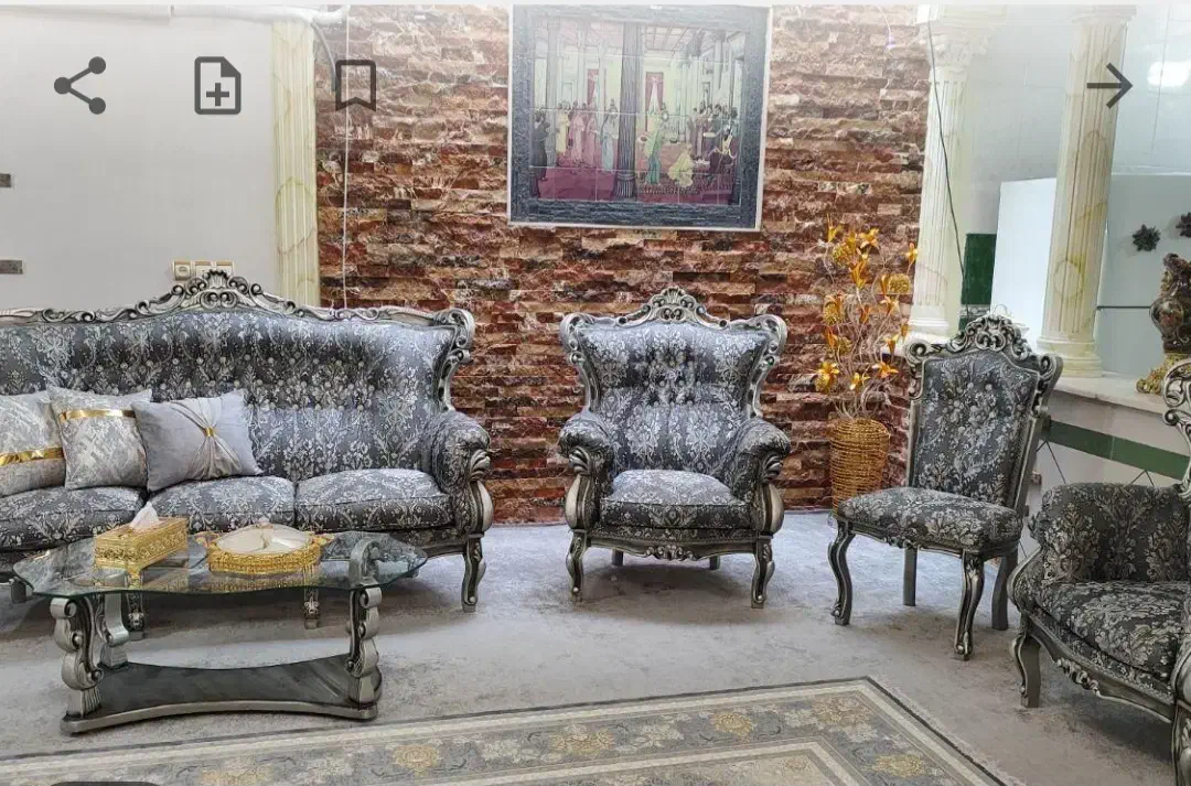 مبلمان|مبلمان خانگی و میز عسلی|کازرون, |دیوار