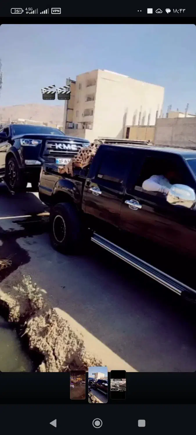 کارون یدک کش در حد خشک|خودرو سواری و وانت|تهران, نعمت‌آباد|دیوار