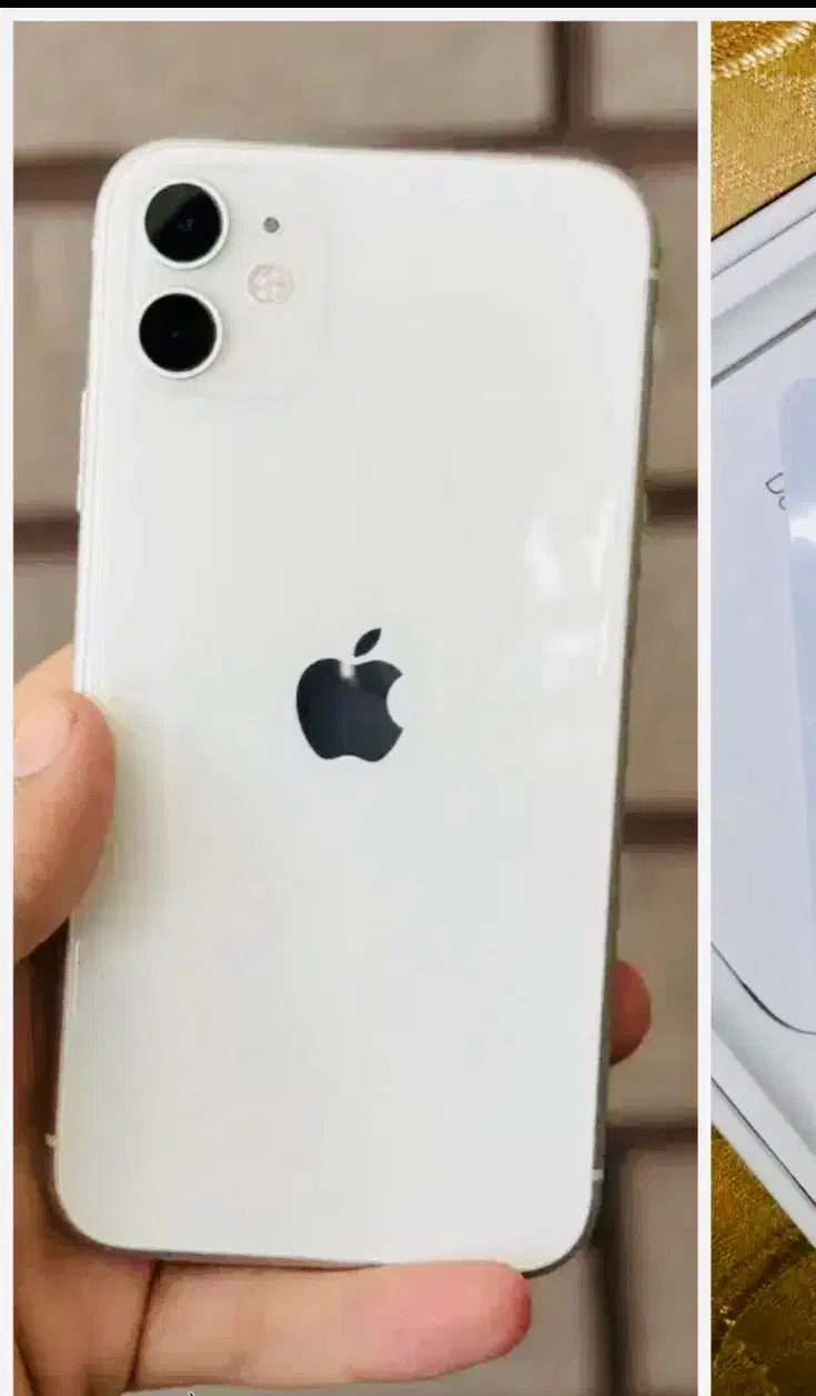 ایفون ۱۱ دوسیم ۱۲۸سفید|موبایل|بوکان, |دیوار