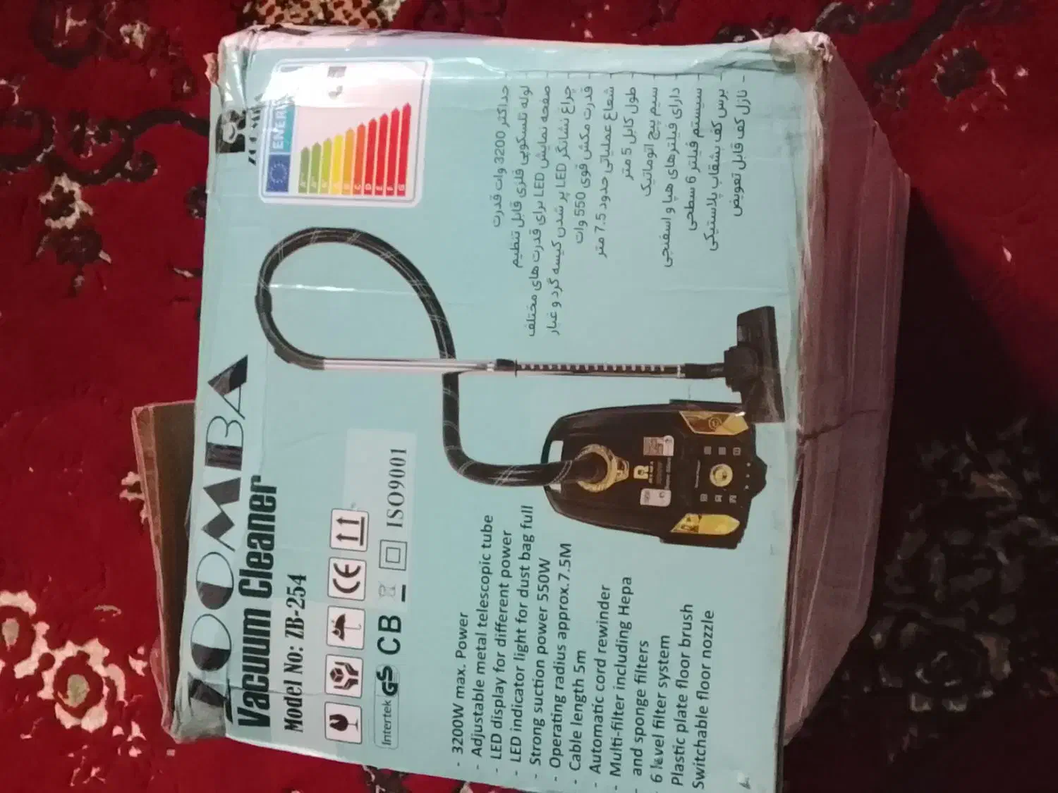 جارو برقی جنس زومبا اصلی|جاروبرقی، جارو شارژی، بخارشو|مرودشت, رامجرد یک|دیوار