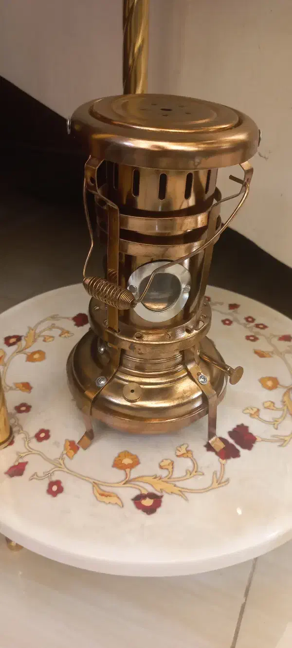 علاالدین نفتی نو رنگ مسی|کلکسیون اشیاء عتیقه|خوی, |دیوار