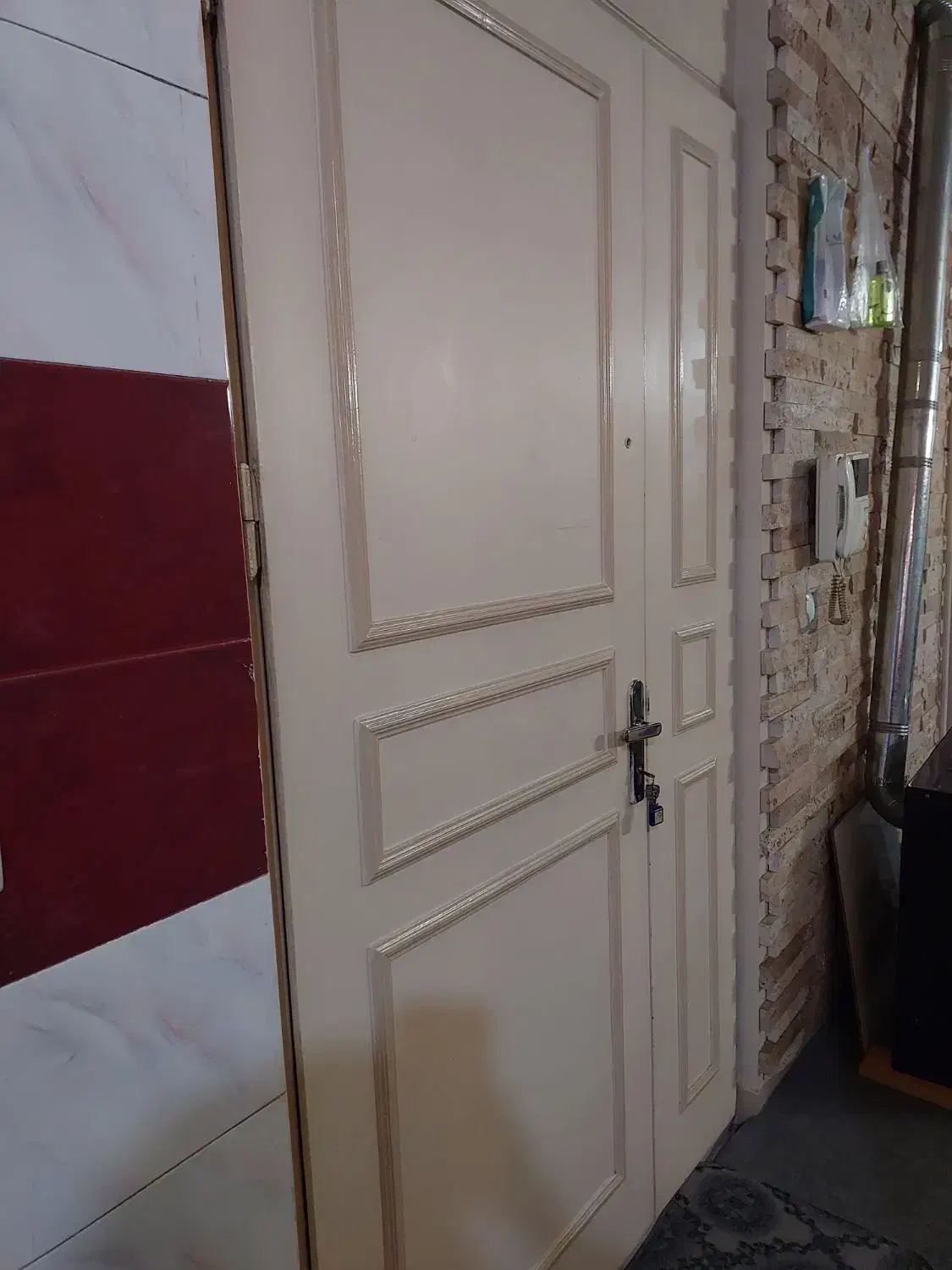 کابینت فلزی و یک درب ورودی|مصالح و تجهیزات ساختمان|تهران, وحیدیه|دیوار