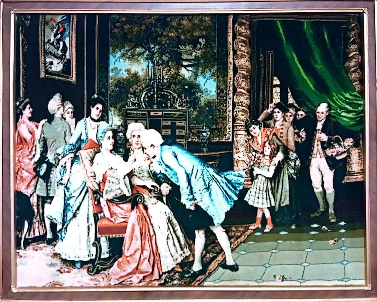 تابلو فرش و فرش دستبافت تبریز|فرش|کرمانشاه, |دیوار