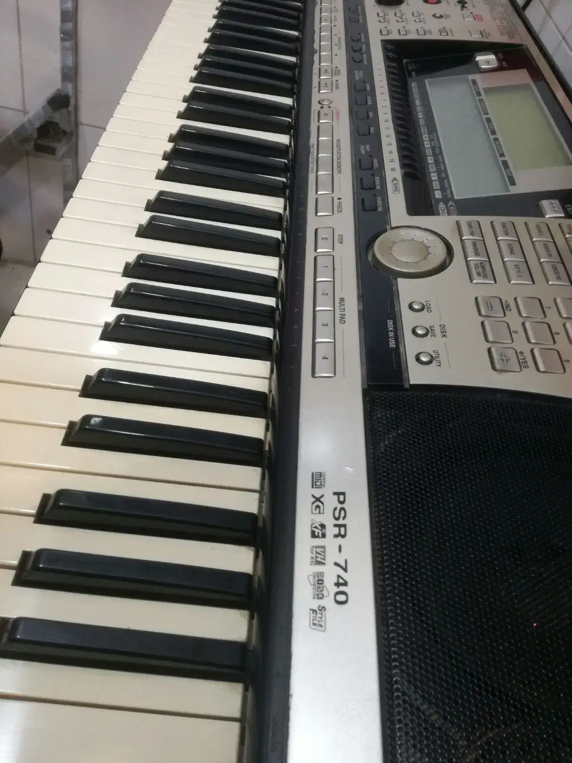 یاماها PSR740|پیانو، کیبورد، آکاردئون|همدان, |دیوار