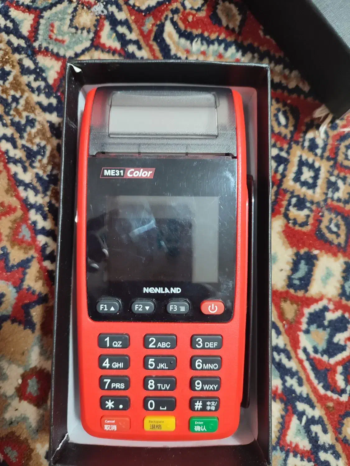 دستگاه کارت خوان newland me31 color|فروشگاه و مغازه|لنجان, |دیوار