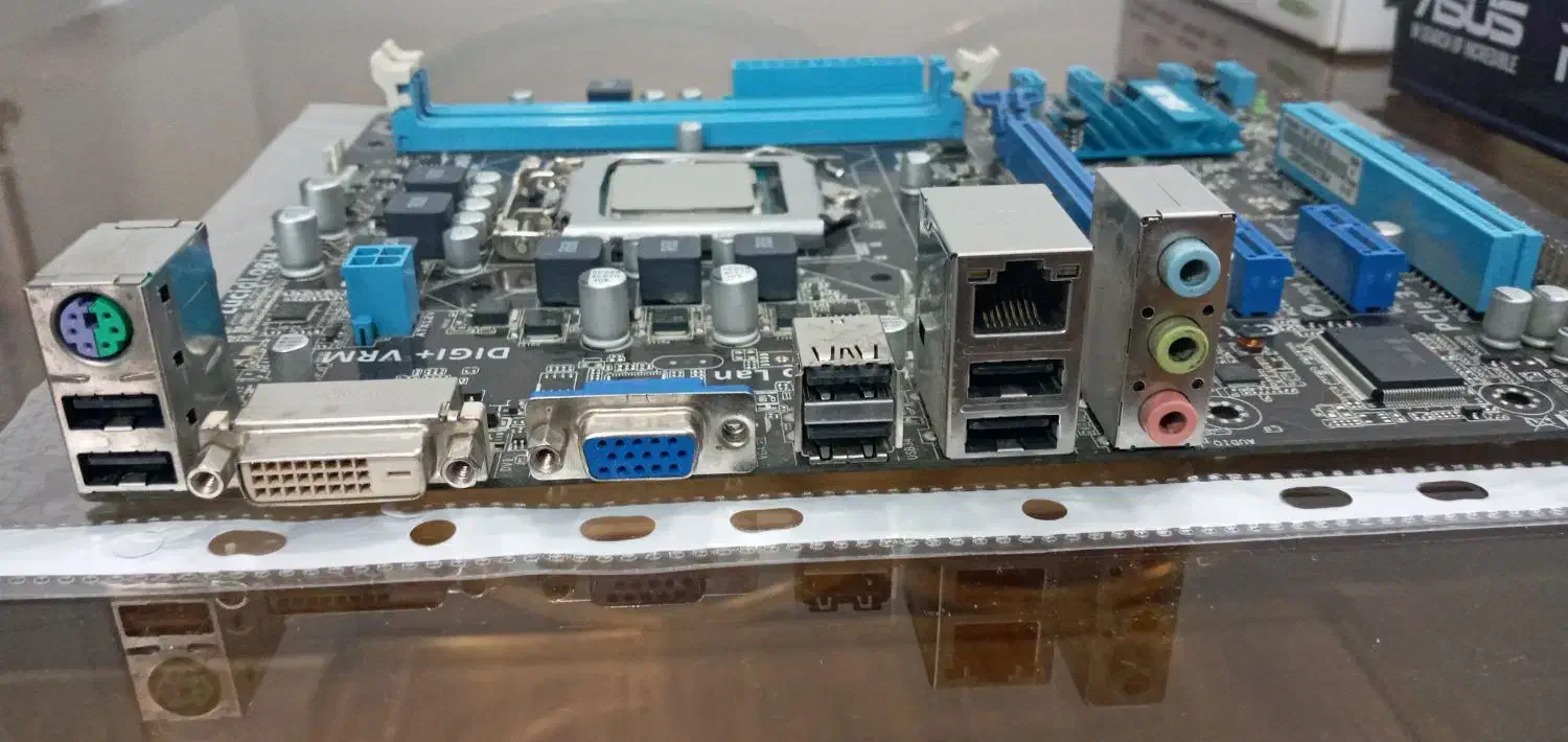 باندل ایسوس P8h61 به همراه رم و سی پی یو|قطعات و لوازم جانبی رایانه|همدان, |دیوار