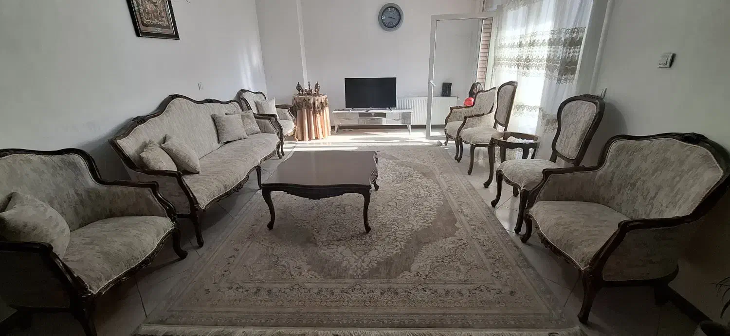 مبلمان ۹نفره فروشی|مبلمان خانگی و میز عسلی|فولادشهر, مسکن مهر فولادشهر|دیوار