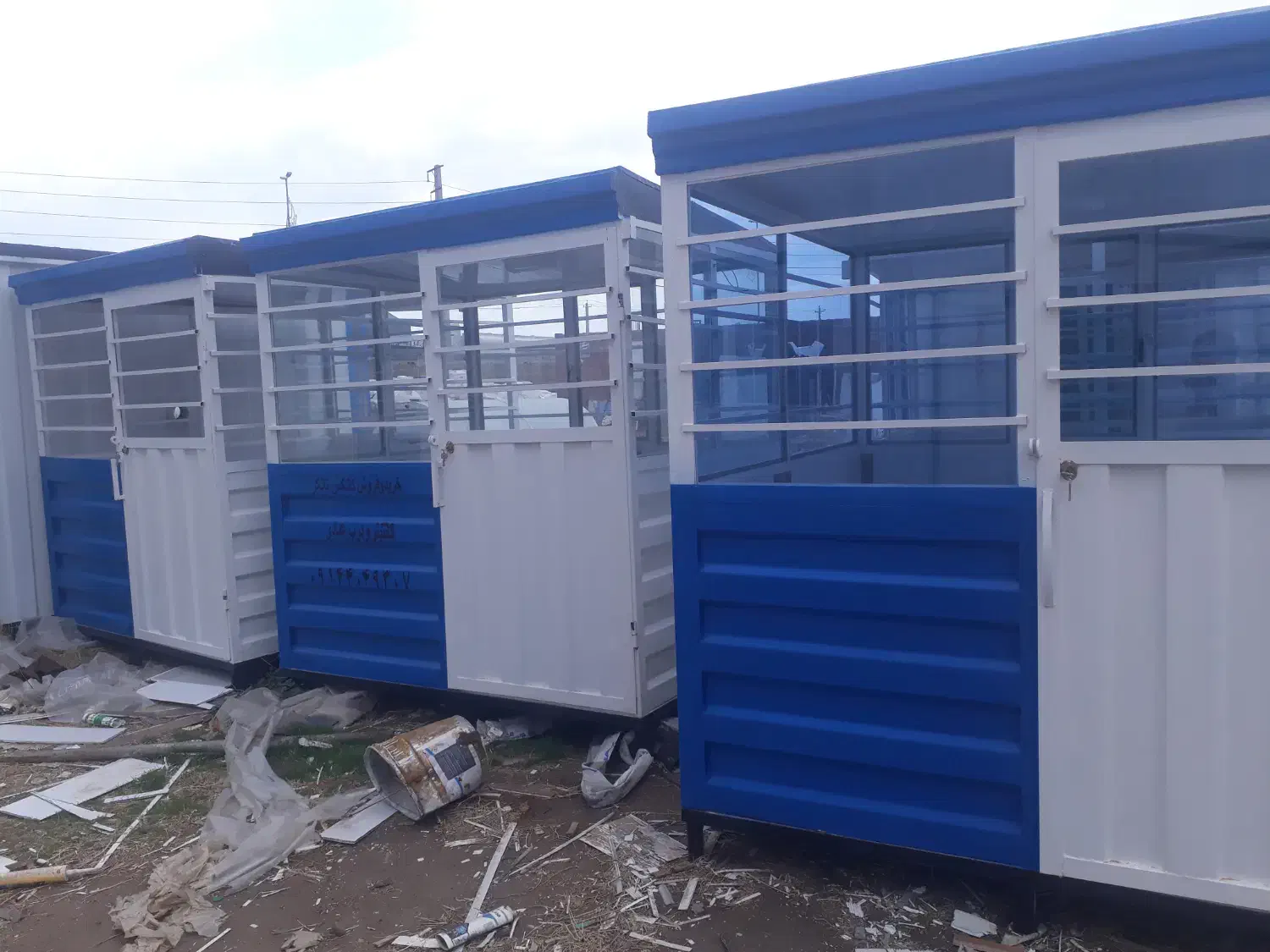 کانکس تانکر و درب باغ کانتینر|مصالح و تجهیزات ساختمان|صوفیان, |دیوار