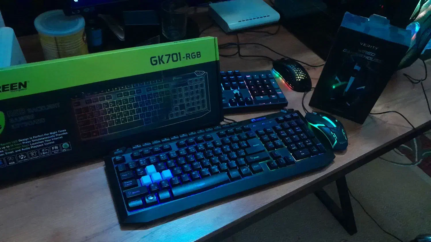 موس و کیبورد گیمینگ و مودم یوتل l443|قطعات و لوازم جانبی رایانه|مشهد, گلبرگ شمالی|دیوار