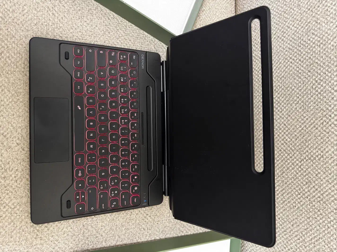 کیبورد تبلت مخصوص سامسونگ s8 plus s7 plus s7 fe|لوازم جانبی موبایل و تبلت|تهران, کاج|دیوار