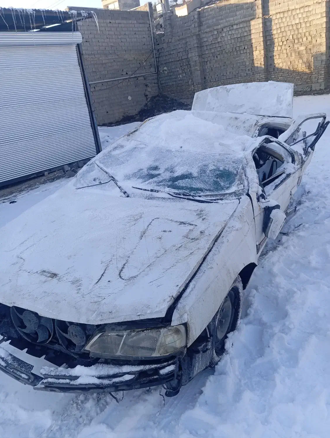 پارس 93 تصادفی|خودرو سواری و وانت|بومهن, |دیوار