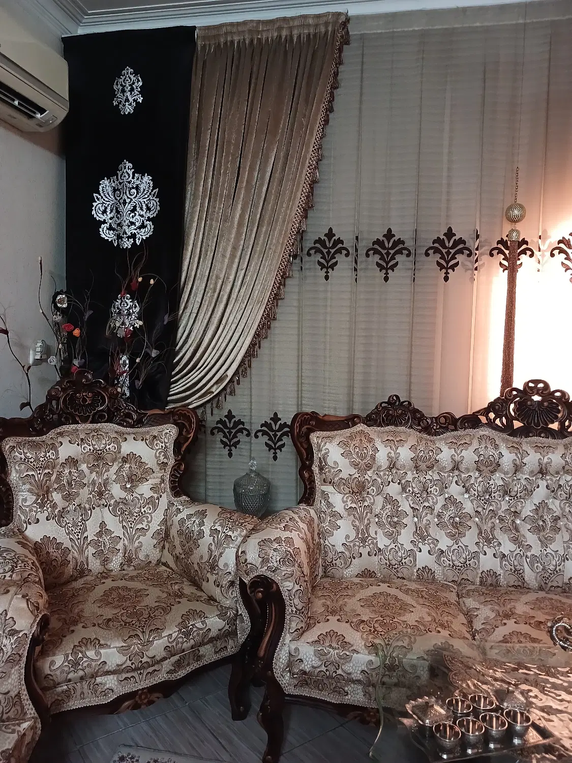 پرده|پرده، رانر، رومیزی|قزوین, |دیوار