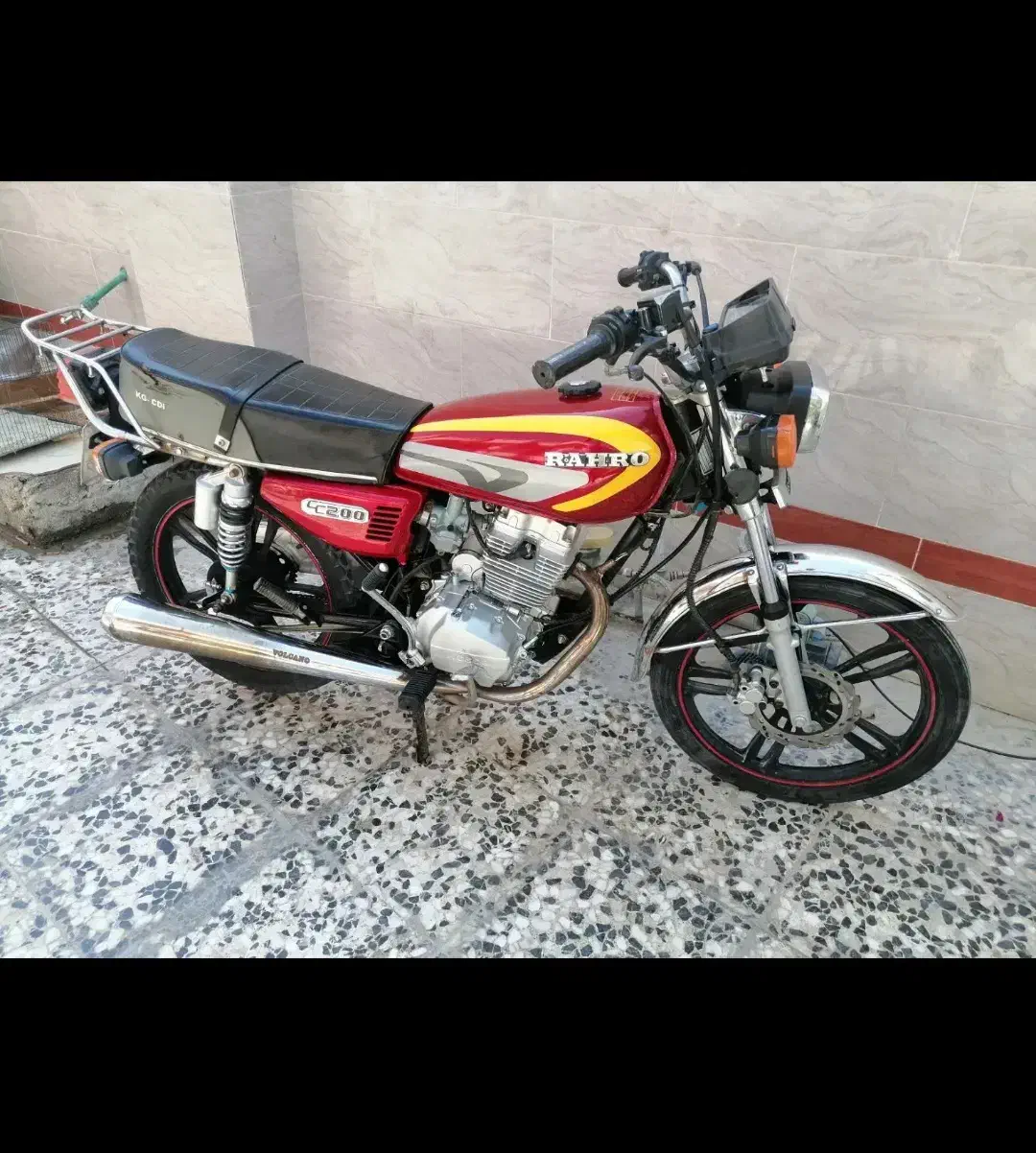 موتورهندا۲۰۰ رهرومدل۴۰۱|موتورسیکلت|اصفهان, شاهد|دیوار