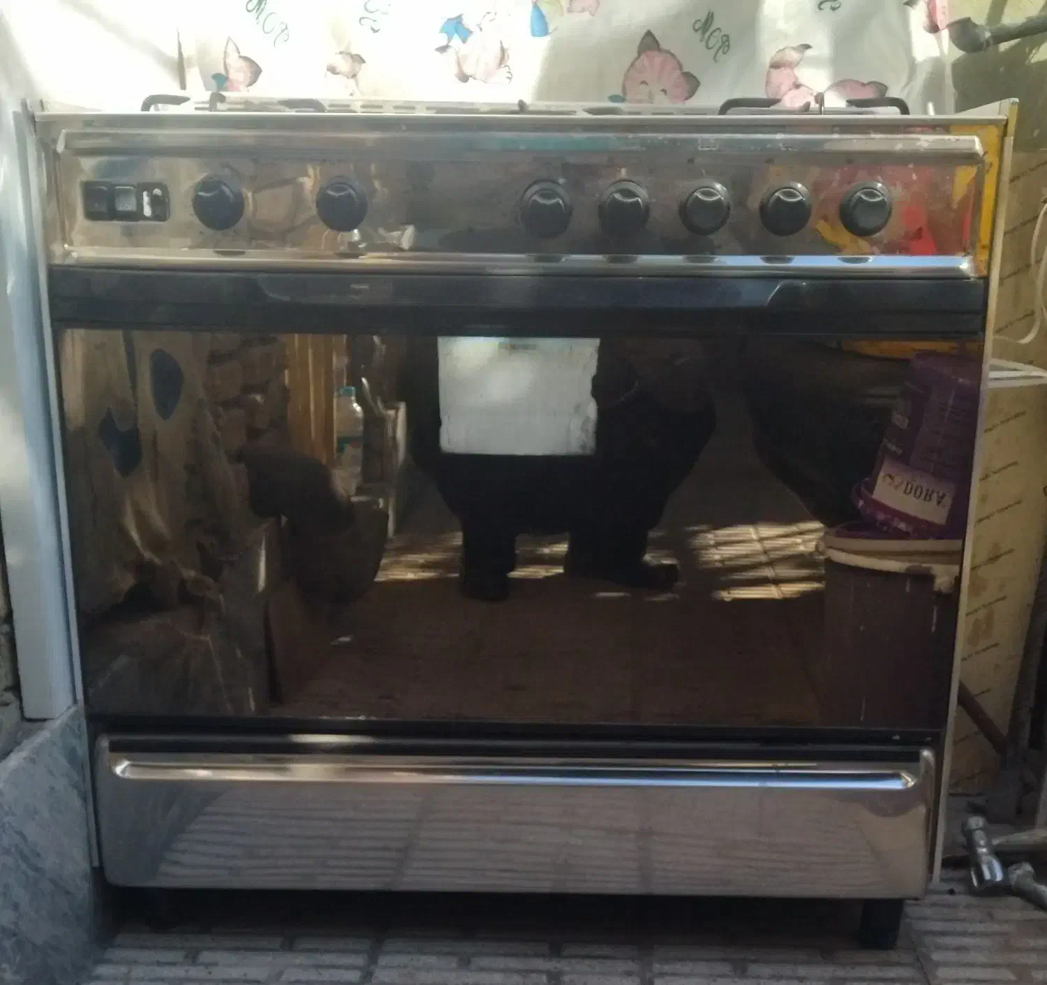 گاز ۵ شعله سینجر، تمام استیل|اجاق گاز و لوازم برقی پخت‌وپز|کرمانشاه, |دیوار