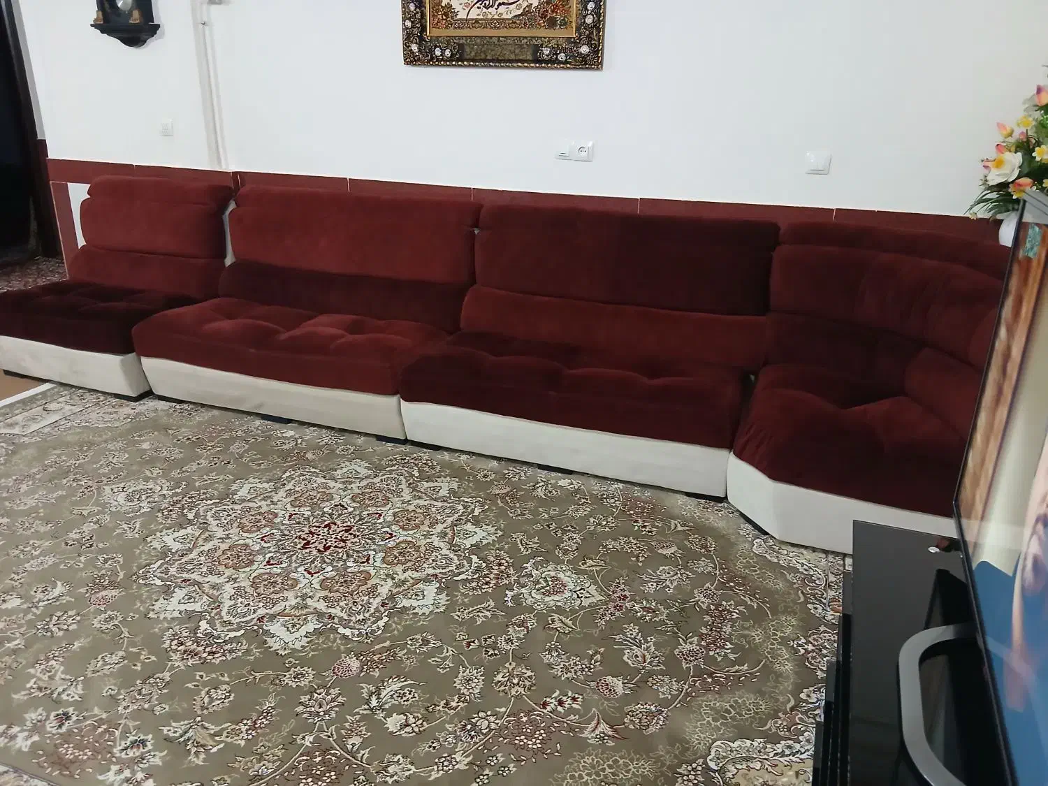 مبل ۱۰ نفره|مبلمان خانگی و میز عسلی|سنندج, |دیوار