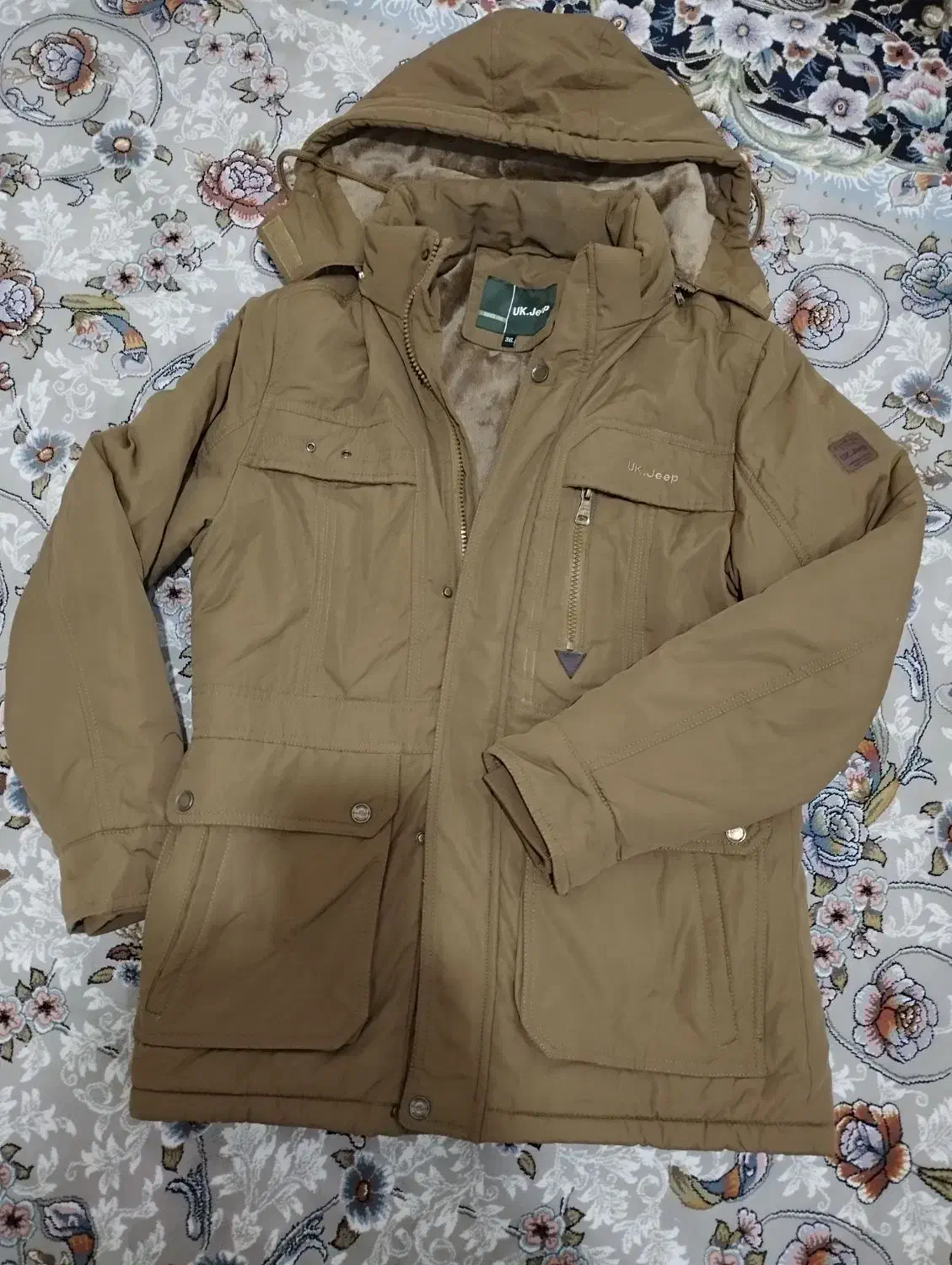 کاپشن مردانه در حد نو|لباس|قروه, |دیوار