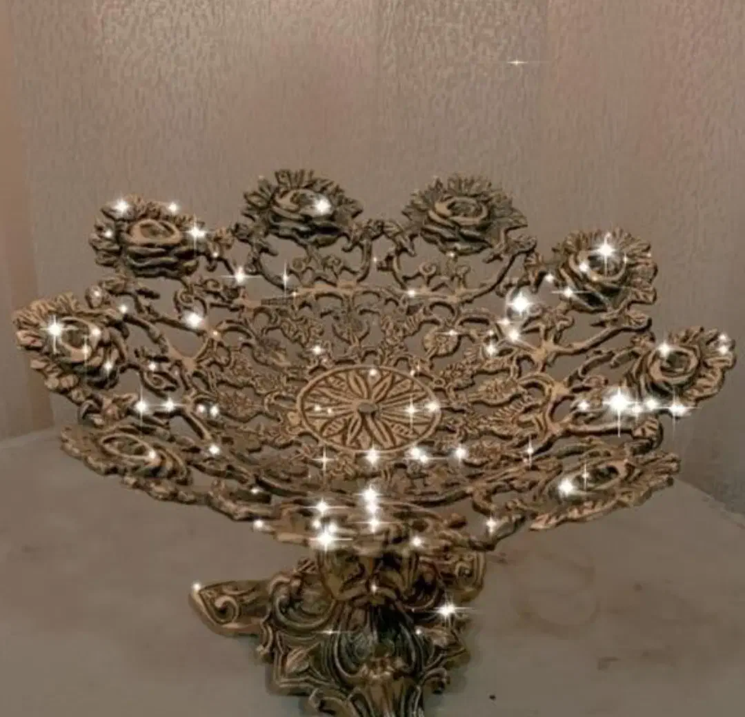 شیرینی خوری یا میوه خوری برنجی و هاون دکوری برنجی|ظروف سرو و پذیرایی|ورامین, ورامین|دیوار