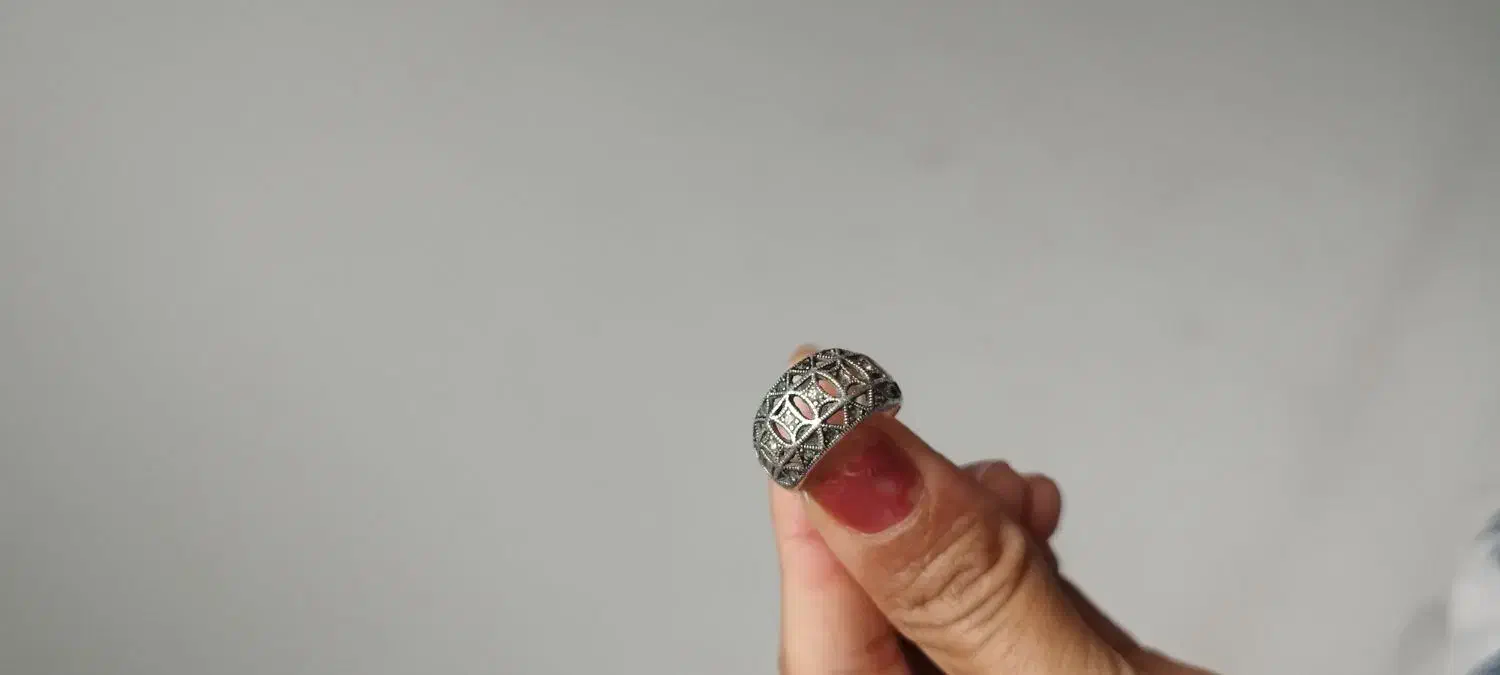 انگشتر نقره شیک|جواهرات|آمل, |دیوار