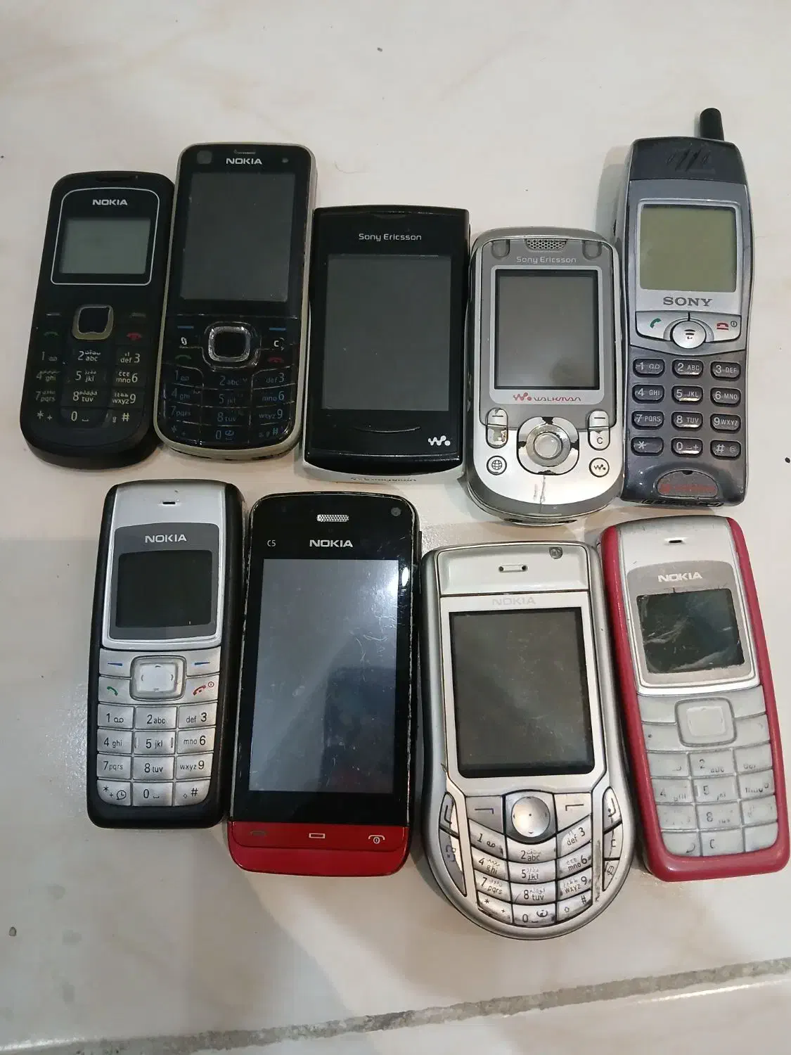 ۹ عدد گوشی کلکسیونی|موبایل|تهران, عباسی|دیوار