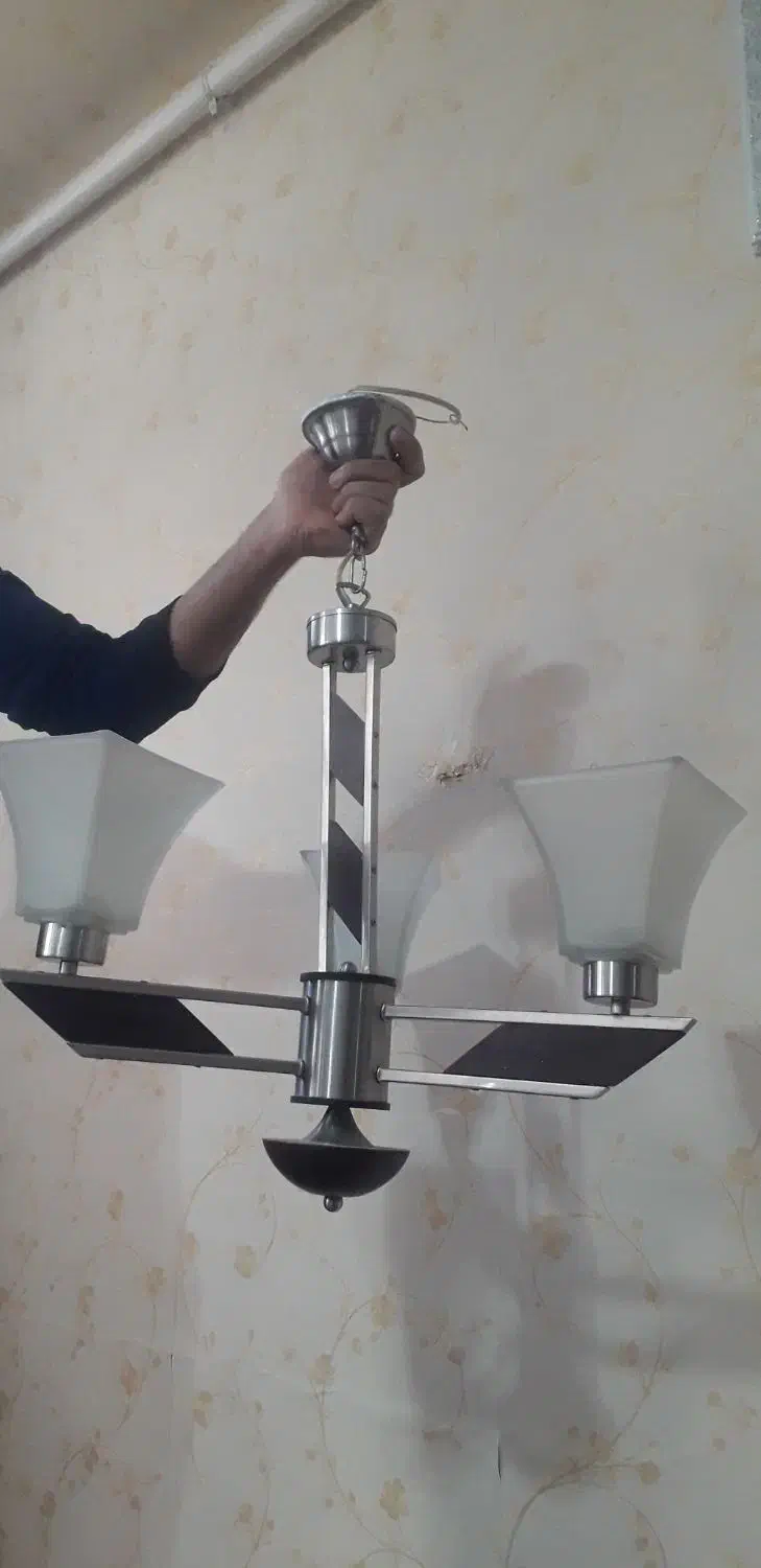 لوستر زیبا وشیک|لوستر و چراغ آویز|تبریز, |دیوار