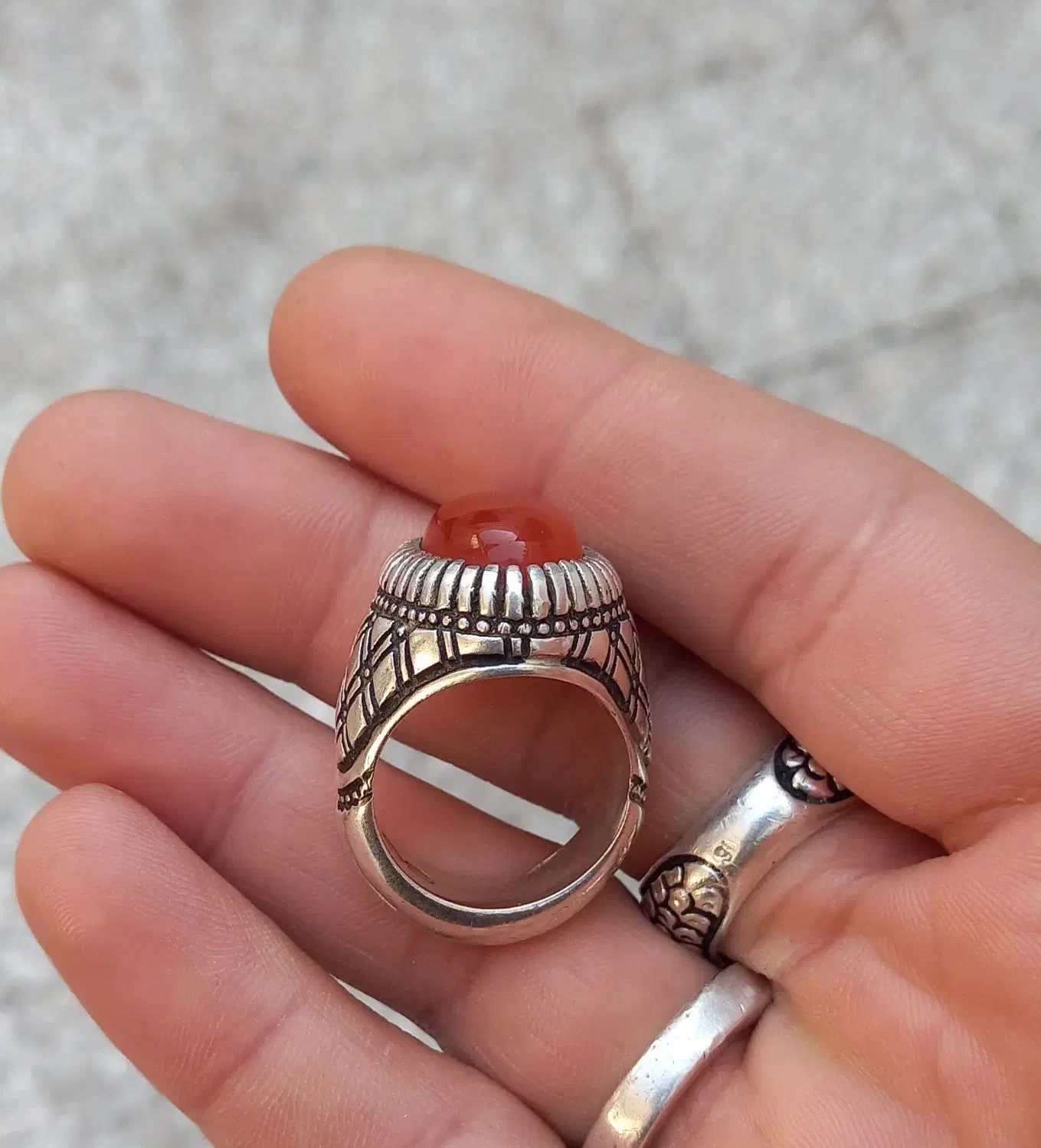 انگشتر نقره|جواهرات|لار, |دیوار