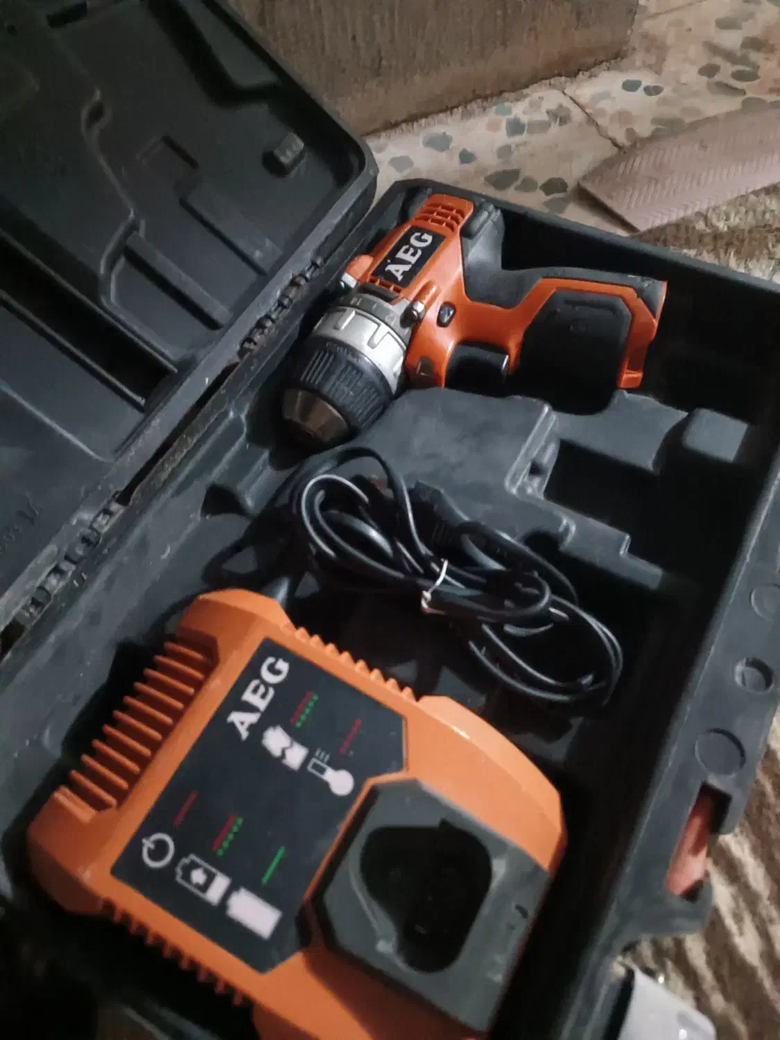 دریل شارژی AEGبدون باطری|ابزارآلات|خمینیشهر, |دیوار