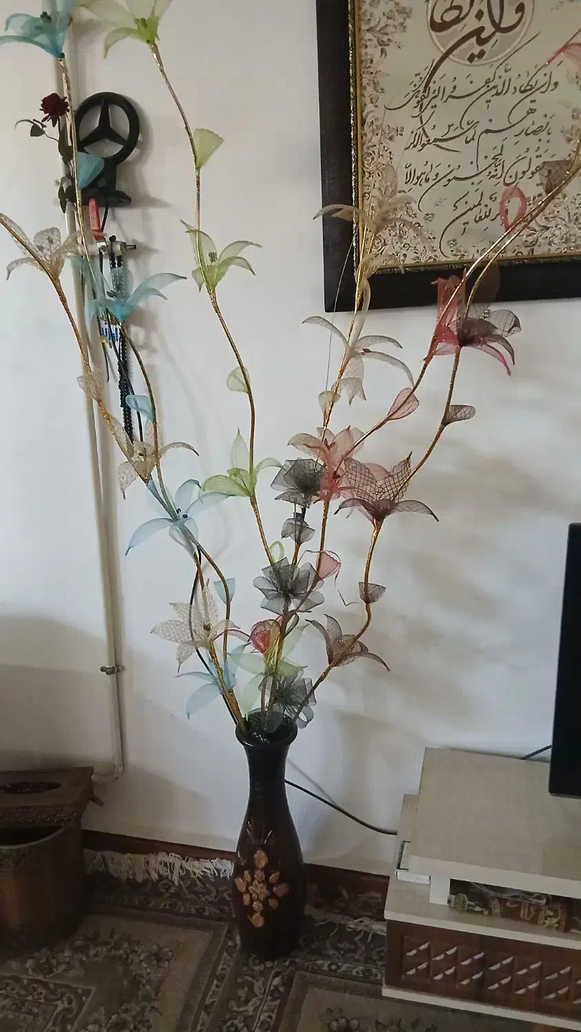 گل وگلدان|گل مصنوعی|خرمآباد, |دیوار